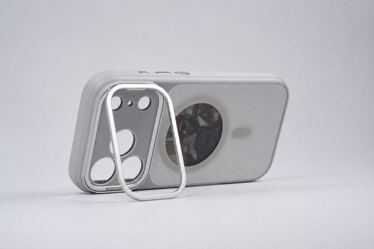 White WASM E-Ink Case alternate view